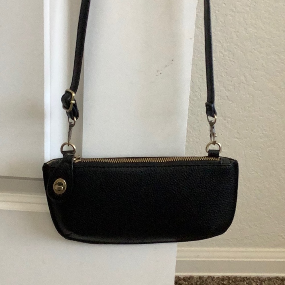 Joy Susan vegan wristlet & crossbody clutch